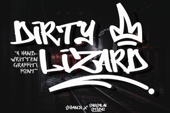 Dirty Lizard Graffiti: Elevating Your Creative Projects with Bold Typography