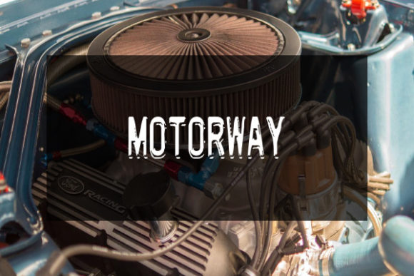 Discover the Bold Personality of the Motorway Typeface