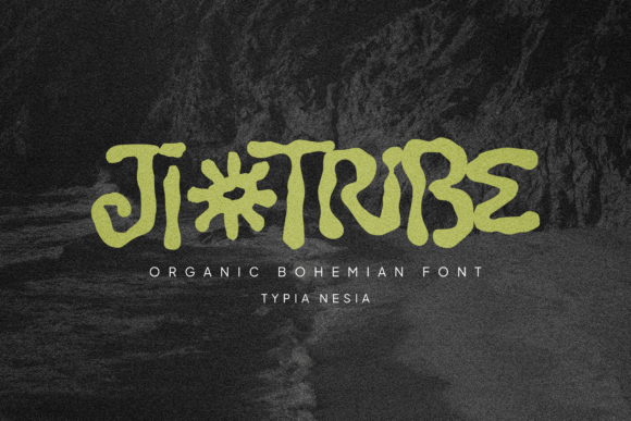 Jiotribe: A Bohemian Psychedelic Font for Creative Expression