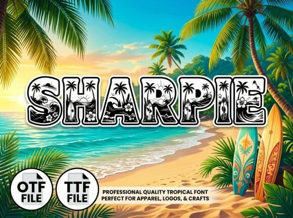 Sharpie: The All-Caps Display Font for Unforgettable Impact
