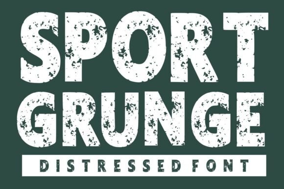 Sport Grunge: A Typeface That Packs a Punch